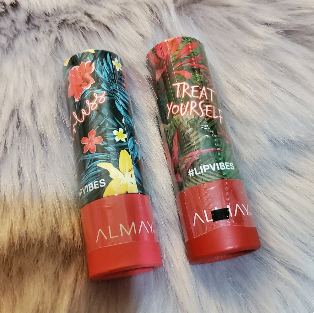 💖💄2pcs Almay Lip Vibes lipsticks - Picture 1 of 6